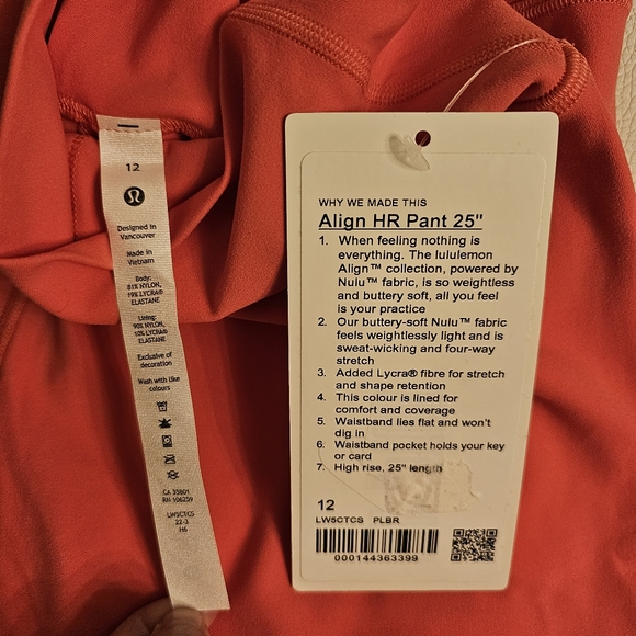 lululemon Align High-Rise Pants 25" - Picture 7 of 7